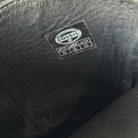 Black Leather Studded Ankle Boots - Picture 7 of 8